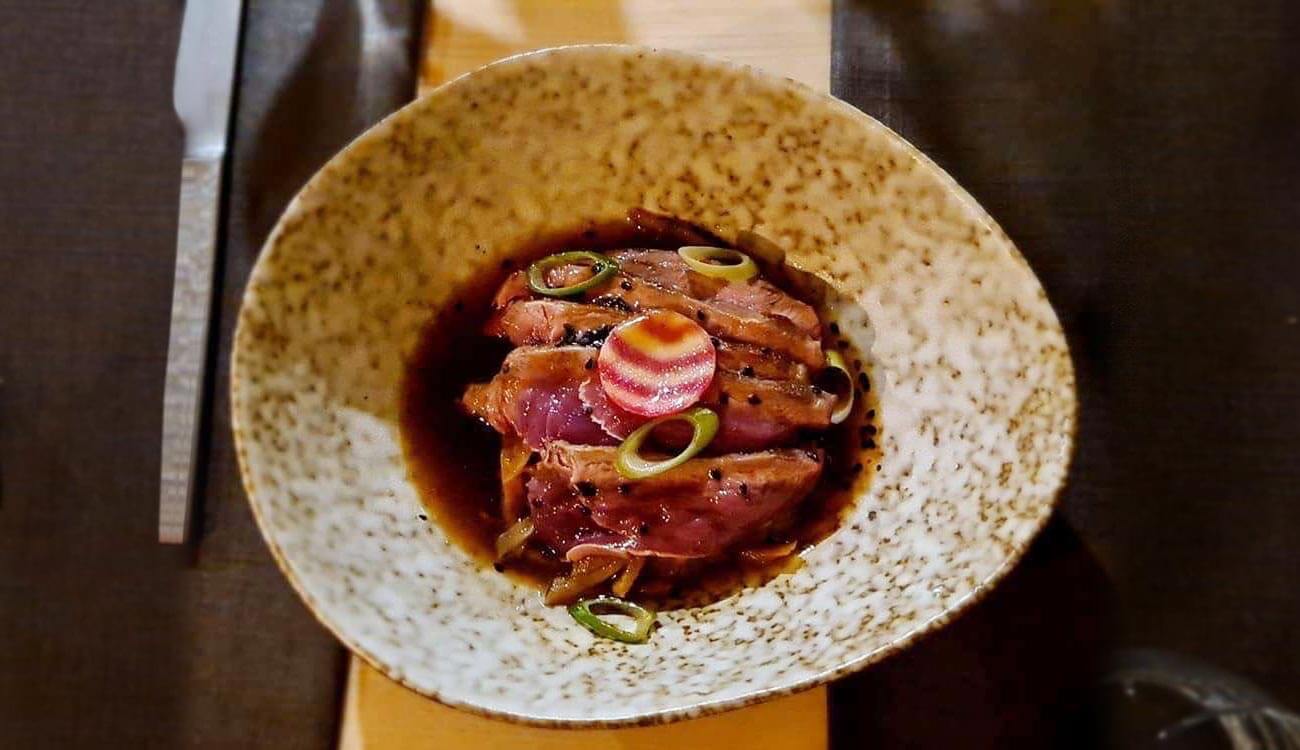 Un plat du restaurant L'Etable à La Bresse dans les Vosges